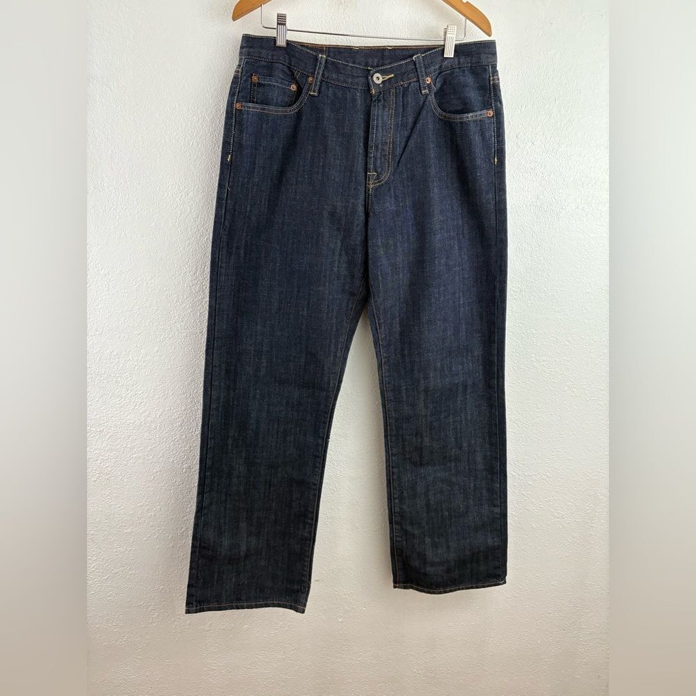 Lucky Brand blue straight leg jeans size 34